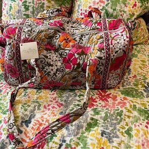Vera Bradley Small Duffle & Wet Bag Set NWT